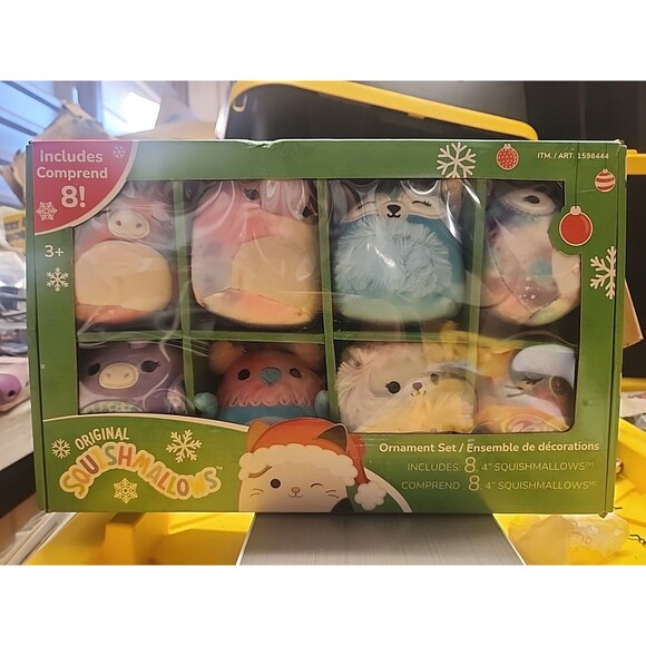 Squishmallows Other - New Sealed Squishmallows 8 Pack 4 Inch Plush Ornament Set Collection Lot